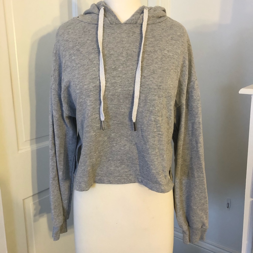 Wild Fable shimmery crop sweatshirt